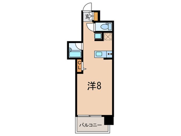 コンフォリア芝浦の物件間取画像